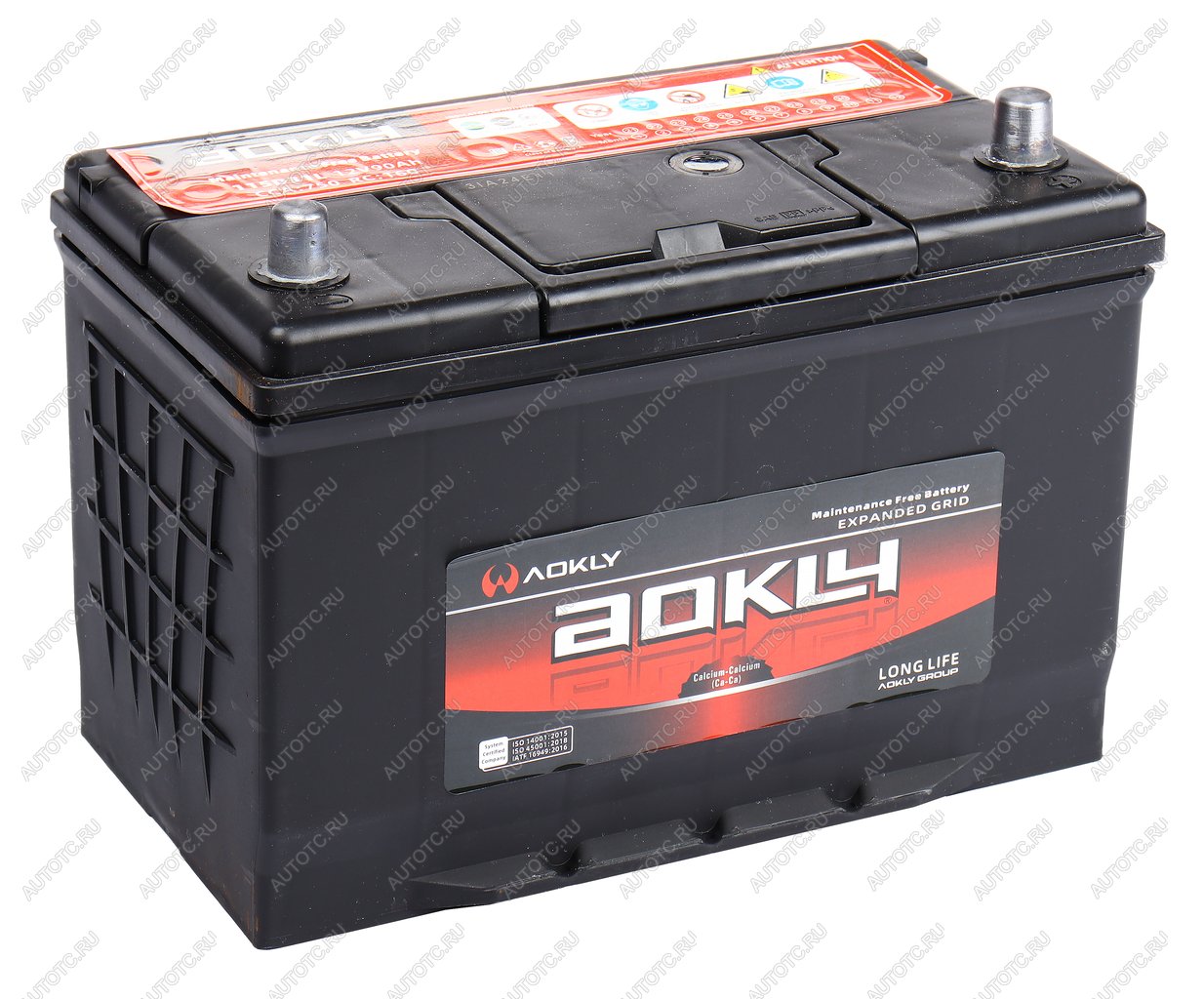 11 749 р. Аккумулятор AOKLY 90Ач обратная полярность AOKLY 6ст90(0) 115d31l  с доставкой в г. Кемерово