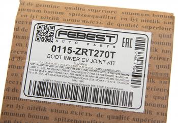 1 389 р. Пыльник ШРУСа FORD Focus (11) внутреннего комплект FEBEST FEBEST 0115-zrt270t  с доставкой в г. Кемерово. Увеличить фотографию 3
