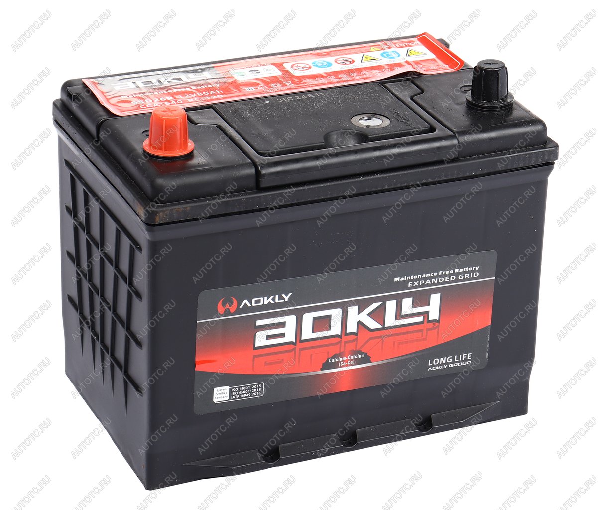 9 799 р. Аккумулятор AOKLY 80Ач AOKLY 6ст80(1) 95d26r  с доставкой в г. Кемерово