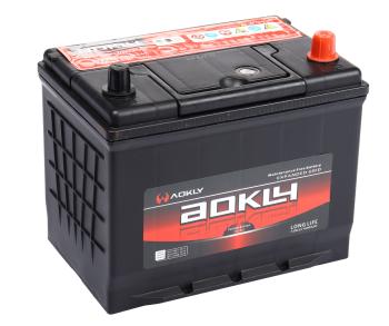 9 799 р. Аккумулятор AOKLY 80Ач обратная полярность AOKLY 6ст80(0) 95d26l  с доставкой в г. Кемерово. Увеличить фотографию 1