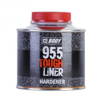 2 579 р. Антигравий белый сверхпрочное покрытие 600мл Tough Liner 955 с отвердителем 0.2л BODY BODY 9550100001  с доставкой в г. Кемерово. Увеличить фотографию 2