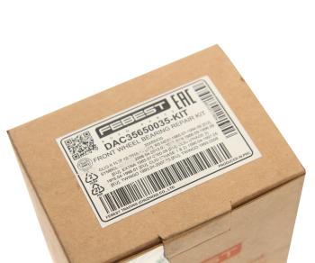 1 379 р. Подшипник ступицы RENAULT Clio (90-98) передней FEBEST FEBEST dac35650035kit  с доставкой в г. Кемерово. Увеличить фотографию 2