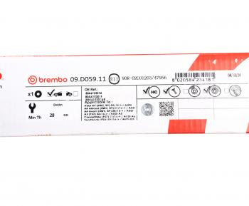 11 999 р. Диск тормозной AUDI Q5 (17-) передний (338х30) (1шт.) BREMBO BREMBO 09d05911  с доставкой в г. Кемерово. Увеличить фотографию 6