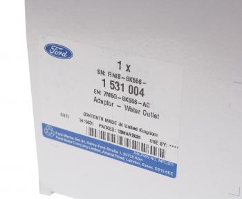 7 999 р. Фланец FORD Focus (04-) системы охлаждения OE FORD 1531004  с доставкой в г. Кемерово. Увеличить фотографию 5