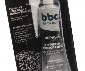 240 р. Герметик прокладка черный термостойкий 85г BIBICARE LAVR LAVR 4415  с доставкой в г. Кемерово. Увеличить фотографию 2