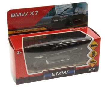 1 579 р. Модель автомобиля BMW X7 металлическая ТЕХНОПАРК ТЕХНОПАРК 2101c067-r1  с доставкой в г. Кемерово. Увеличить фотографию 1