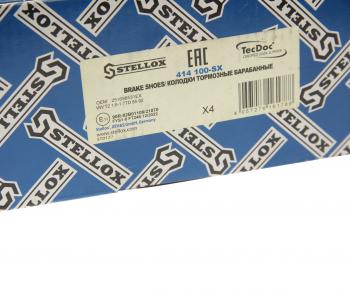 2 169 р. Колодки тормозные VW Vanagon (80-92) задние (4шт.) STELLOX STELLOX 414100-sx  с доставкой в г. Кемерово. Увеличить фотографию 3