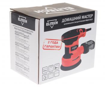 4 099 р. Машина шлифовальная эксцентриковая 350Вт 125мм 7000-14000обмин. (пылесборник) ELITECH ELITECH мшэ 031э  с доставкой в г. Кемерово. Увеличить фотографию 6