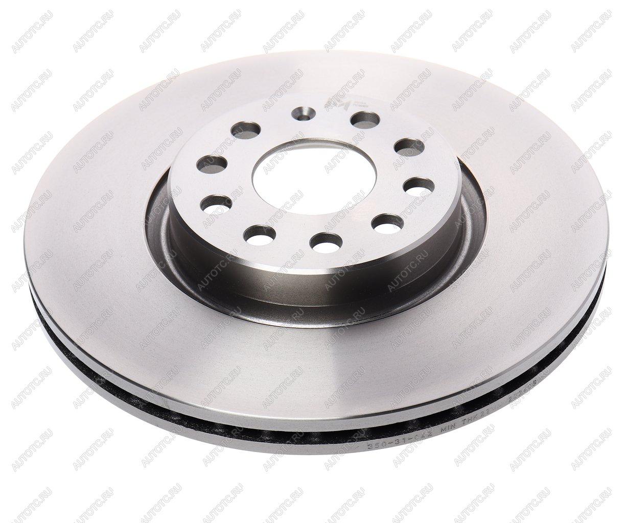 2 559 р. Диск тормозной VW Caddy,Golf,Jetta,Passat AUDI A3,Q3 SKODA Yeti передний (1шт.) MEGAPOWER MEGAPOWER 350-31-042  с доставкой в г. Кемерово