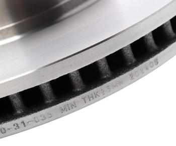 2 399 р. Диск тормозной TOYOTA Camry (06-11-),Rav 4 (06-) LEXUS IS250 передний (1шт.) MEGAPOWER MEGAPOWER 350-31-035  с доставкой в г. Кемерово. Увеличить фотографию 4