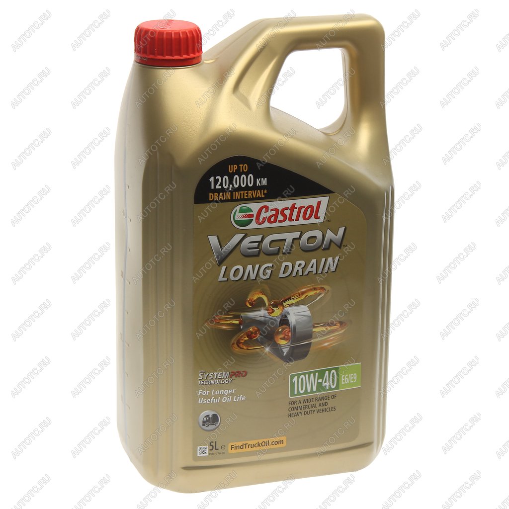 4 899 р. Масло дизельное VECTON Long Drain E6E9 10W40 синт.5л CASTROL CASTROL 15f3d1  с доставкой в г. Кемерово