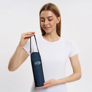 1 299 р. Термос 0.5л узкая горловина, в чехле сталь BIOSTAL BIOSTAL nb-500 b  с доставкой в г. Кемерово. Увеличить фотографию 4
