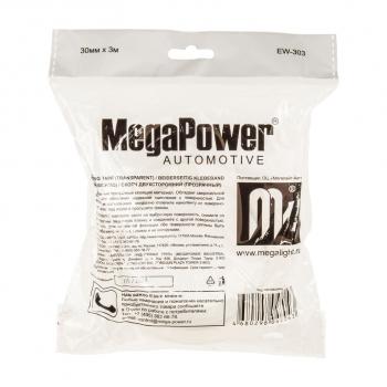 155 р. Скотч двухсторонний 30ммх3м сверхсильный прозрачный MEGAPOWER MEGAPOWER-AUTOMOTIVE ew-303  с доставкой в г. Кемерово. Увеличить фотографию 3