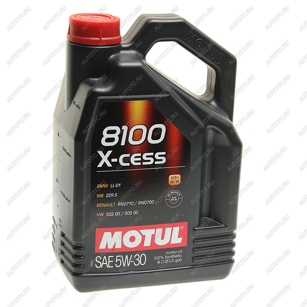 6 999 р. Масло моторное 8100 X-CESS 5W30 синт.4л MOTUL MOTUL 108945  с доставкой в г. Кемерово