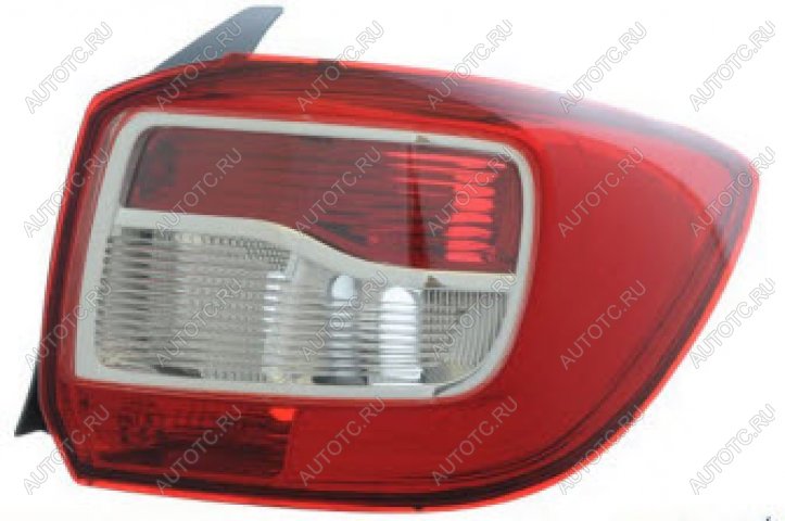 2 199 р. Фонарь задний правый внешний BODYPARTS  Renault Logan  2 (2014-2018) дорестайлинг  с доставкой в г. Кемерово