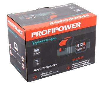 5 399 р. Аккумулятор для электроинструмента 18.0В 4.0Ач PROFIPOWER PROFIPOWER x0026  с доставкой в г. Кемерово. Увеличить фотографию 4