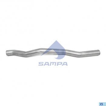 5 599 р. Трубка MAN TGX системы охлаждения ретарды передняя SAMPA SAMPA 023.446  с доставкой в г. Кемерово. Увеличить фотографию 1