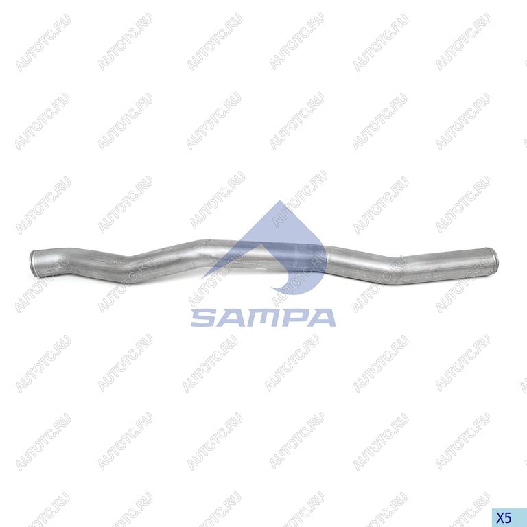 5 599 р. Трубка MAN TGX системы охлаждения ретарды передняя SAMPA SAMPA 023.446  с доставкой в г. Кемерово