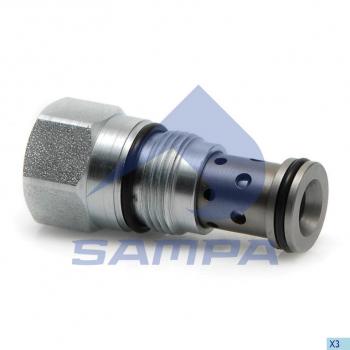 3 199 р. Клапан SCANIA 4,P,G,R,T series перепускной топливный SAMPA SAMPA 092.338  с доставкой в г. Кемерово. Увеличить фотографию 1