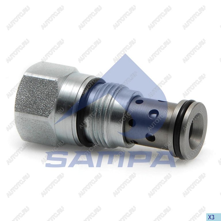 3 199 р. Клапан SCANIA 4,P,G,R,T series перепускной топливный SAMPA SAMPA 092.338  с доставкой в г. Кемерово