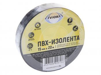 98 р. Изолента ПВХ черная 15ммx20м морозостойкая AVIORA AVIORA 305-004  с доставкой в г. Кемерово. Увеличить фотографию 1