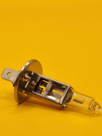 289 р. Лампа галогенная Н1 12V 55 W P14.5s для автомобилей теплый свет ФОРМУЛА СВЕТА 4603768602484  с доставкой в г. Кемерово. Увеличить фотографию 2