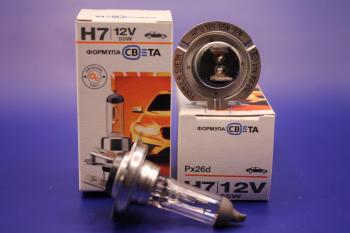 499 р. Лампа галогенная H7 12V 6055W Px26d в комплекте 2 шт ФОРМУЛА СВЕТА 2039444571355  с доставкой в г. Кемерово. Увеличить фотографию 6