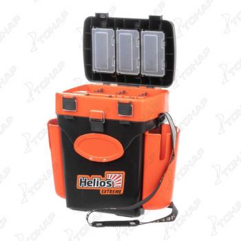 1 949 р. Ящик рыболовный зимний HELIOS FishBox (10л) оранжевый  156317  с доставкой в г. Кемерово. Увеличить фотографию 14