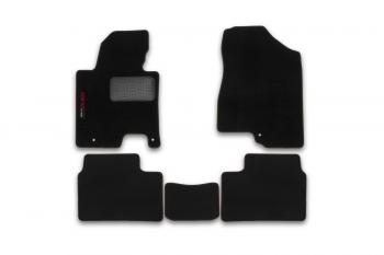 6 399 р. Коврики в салон KIA CeedPro Ceed 2012->, хб., 5 шт. (текстиль)  Киа Сид KIA r8140a2130  с доставкой в г. Кемерово. Увеличить фотографию 1