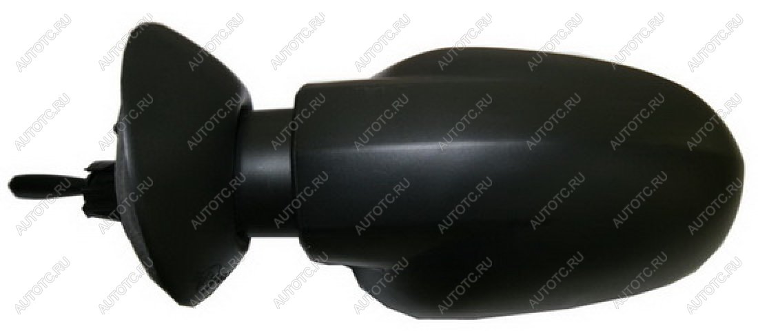 1 079 р. LOGAN 05- ЗЕРКАЛО ЛЕВ МЕХАН С ТРОСИК (convex) (Тайвань) ЧЕРН BodyParts rnlog05-450b-l  с доставкой в г. Кемерово