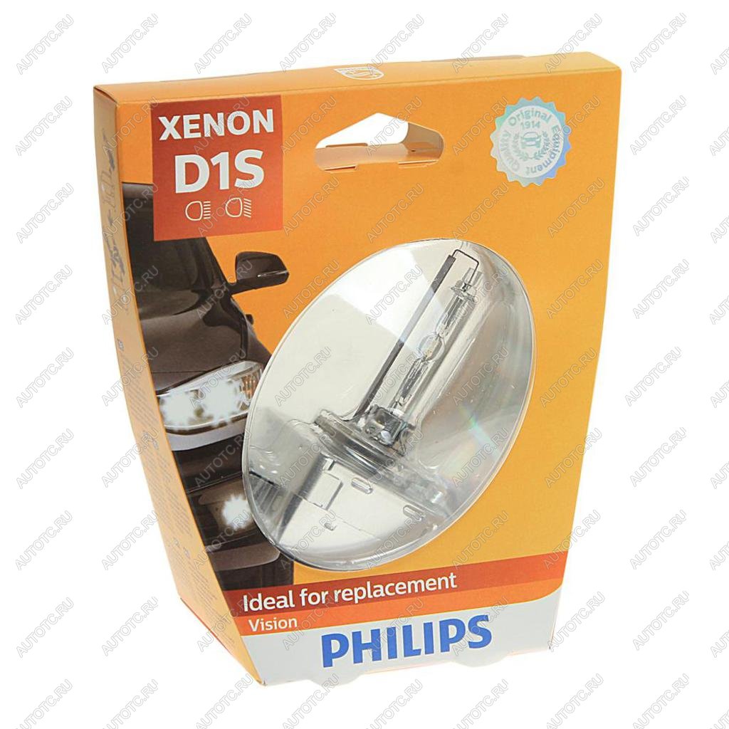 6 249 р. Лампа ксеноновая D1S 4600K бокс (1шт.) Xenon Vision PHILIPS PHILIPS 85415vis1  с доставкой в г. Кемерово