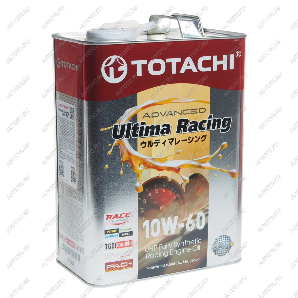 7 999 р. Масло моторное ULTIMA RACING UHP SPA3B4 10W60 синт.4л TOTACHI TOTACHI e5004  с доставкой в г. Кемерово