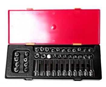9 999 р. Набор головок торцевых 38 TORX,HEX 41 предмет в кейсе JTC JTC TOOLS CO., LTD jtc-k3411  с доставкой в г. Кемерово. Увеличить фотографию 2