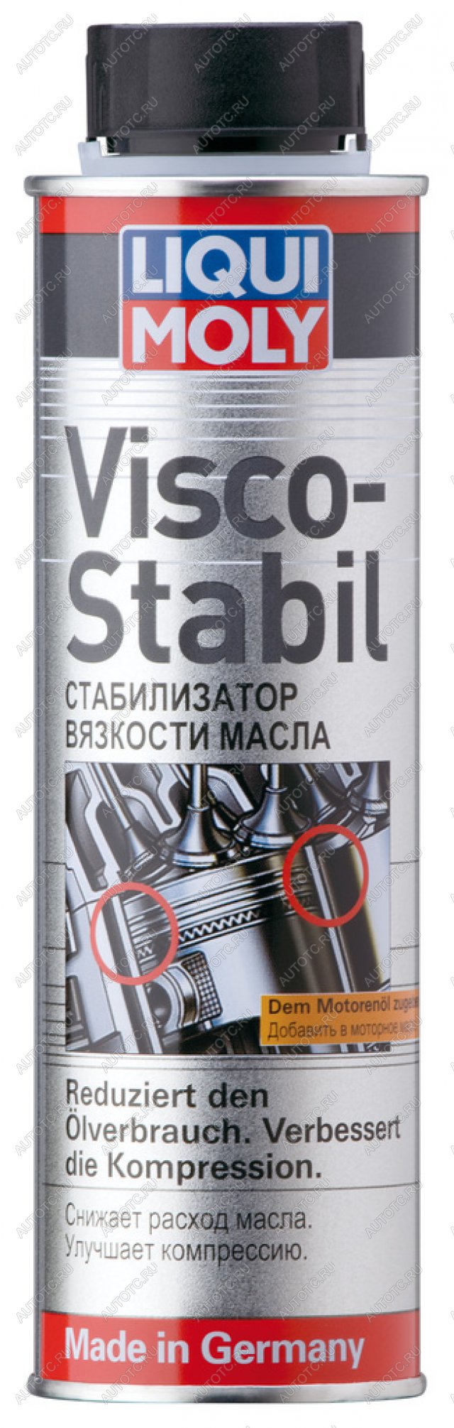 1 099 р. Присадка в масло для увелич.компрессии 300мл LIQUI MOLY LIQUI MOLY 1017  с доставкой в г. Кемерово