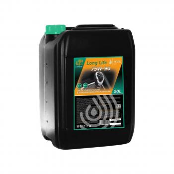 Трансмиссионное масло 75W-90 GL-5 QC OIL Long Life синтетическое плакирующее, канистра 20л QC OIL qcllgl575w90s20
