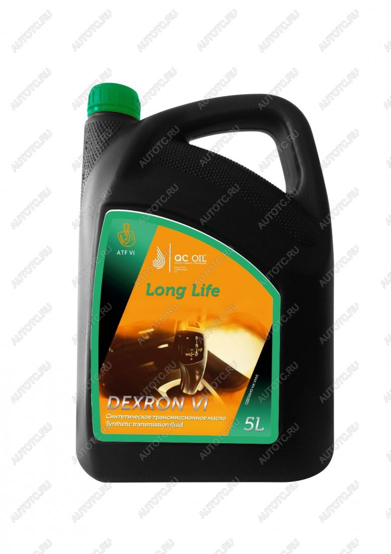 10 249 р. Трансмиссионное масло ATF DEXTRON VI QC OIL Long Life 5л синтетическое металлоплакирующее QC OIL qcllatfdvi5  с доставкой в г. Кемерово