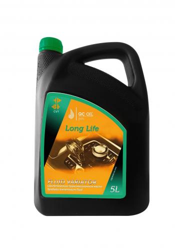 Трансмиссионное масло для вариаторов CVT QC OIL Long Life синтетическое плакирующее, канистра 5л QC OIL qcllcvts5