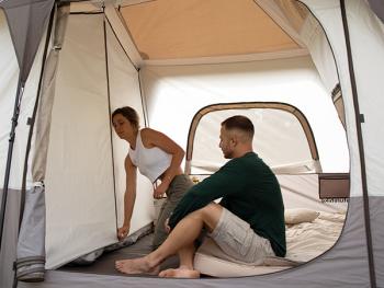56 869 р. Палатка Naturehike Cape 12.9 быстросборная, серая  cnk2350ws016-mbr  с доставкой в г. Кемерово. Увеличить фотографию 9