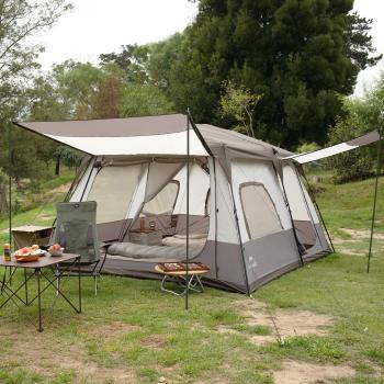 56 869 р. Палатка Naturehike Cape 12.9 быстросборная, серая  cnk2350ws016-mbr  с доставкой в г. Кемерово. Увеличить фотографию 5
