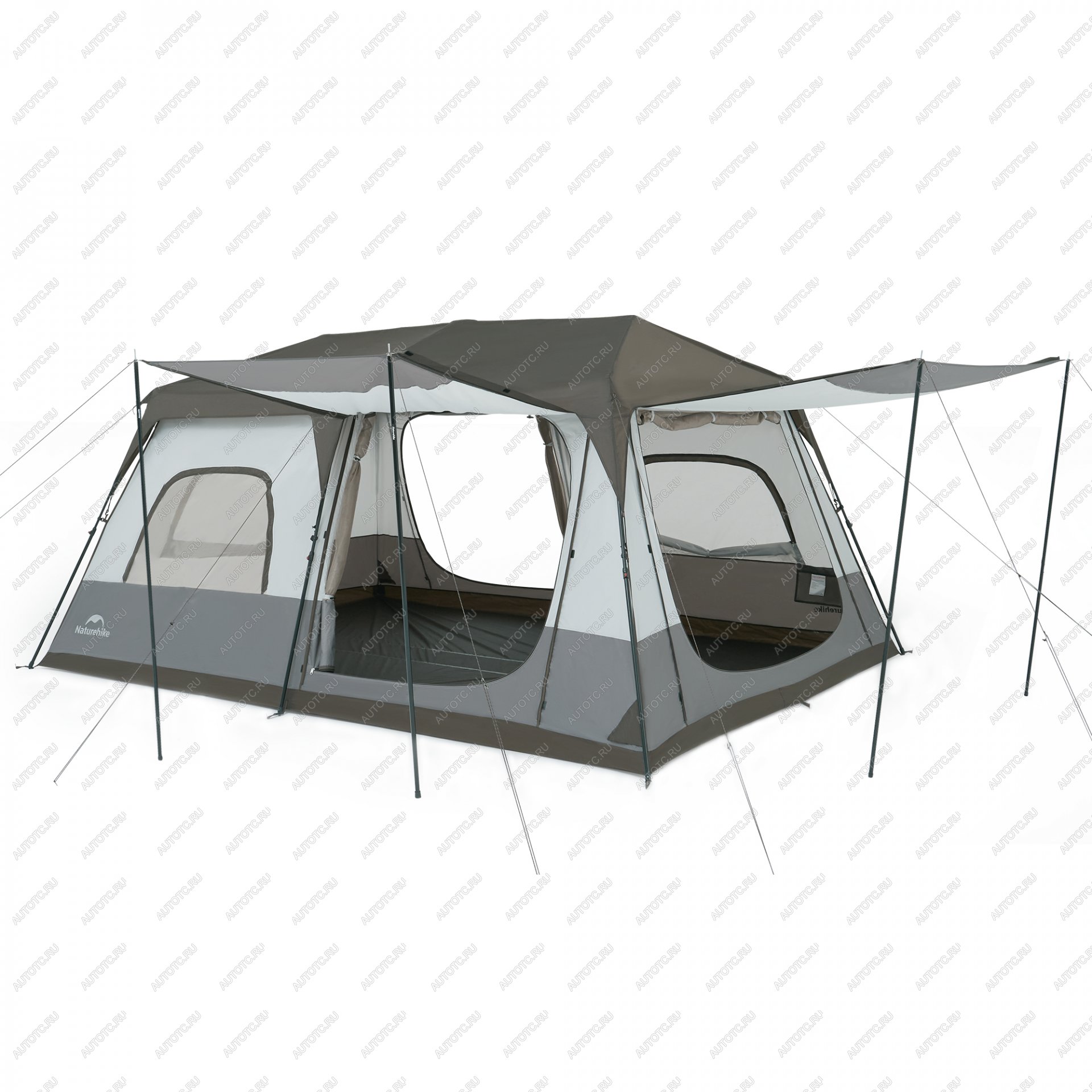 56 869 р. Палатка Naturehike Cape 12.9 быстросборная, серая  cnk2350ws016-mbr  с доставкой в г. Кемерово