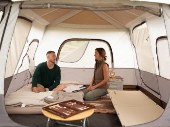 34 999 р. Палатка Naturehike Cape 8.3 быстросборная, серая  cnk2350ws014-mbr  с доставкой в г. Кемерово. Увеличить фотографию 6