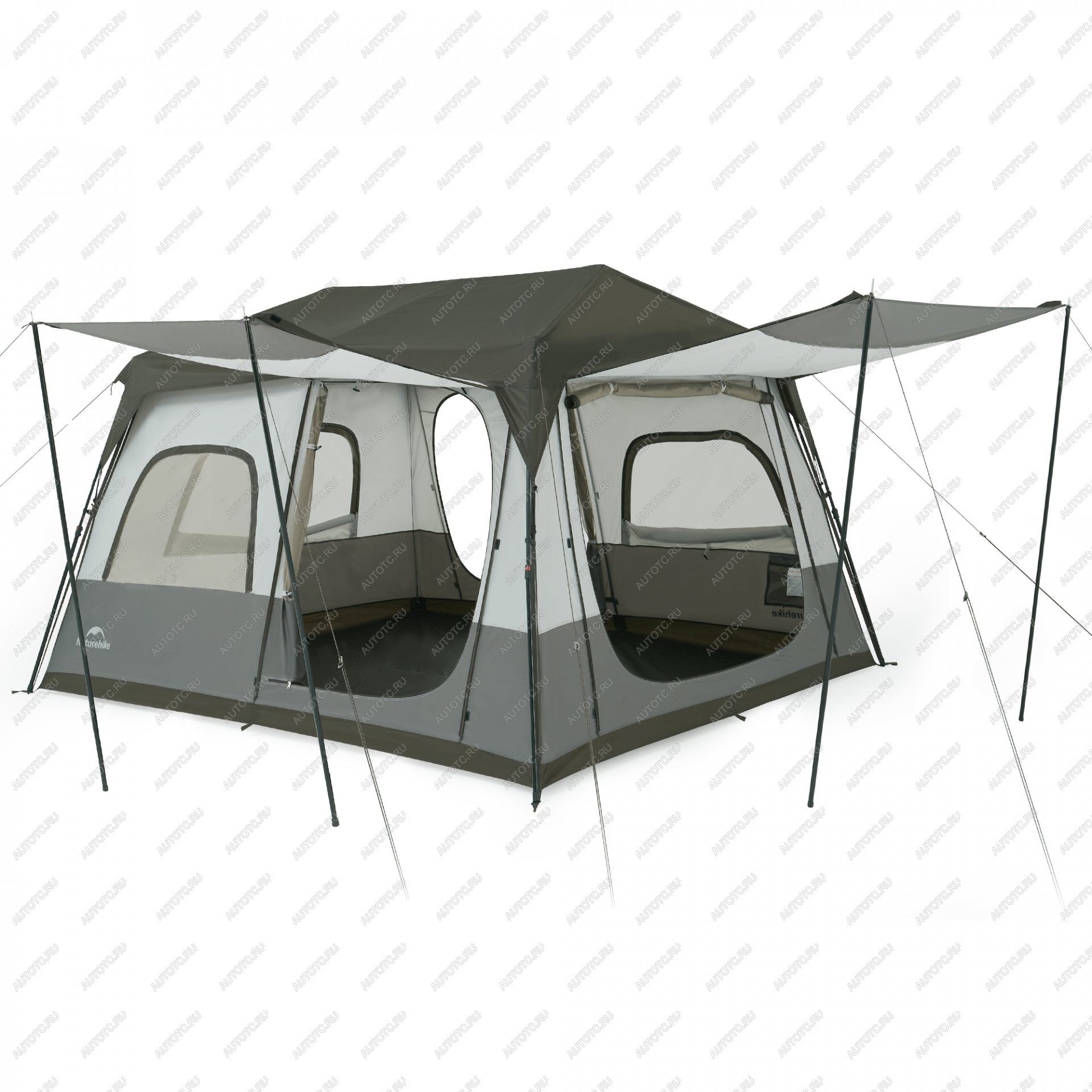 34 999 р. Палатка Naturehike Cape 8.3 быстросборная, серая  cnk2350ws014-mbr  с доставкой в г. Кемерово
