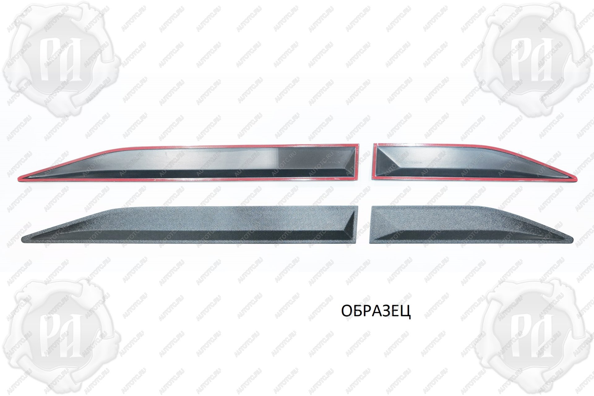 3 299 р. Молдинги на двери Русская Артель  Geely Okavango (2021-2025) (шагрень)  с доставкой в г. Кемерово