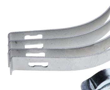 6 299 р. Колодки тормозные ось Knorr дисковые (с выточкой под датчик АБС,KNORR SB3745) (4шт.) АТИ АТИ Завод au 095  с доставкой в г. Кемерово. Увеличить фотографию 4