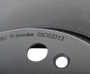 10 499 р. Диск тормозной MERCEDES E (W213) задний (1шт.) BREMBO BREMBO 09.d533.13  с доставкой в г. Кемерово. Увеличить фотографию 5