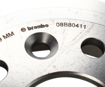 5 249 р. Диск тормозной LAND ROVER Freelander (07-) задний (1шт.) BREMBO BREMBO 08.b804.11  с доставкой в г. Кемерово. Увеличить фотографию 4