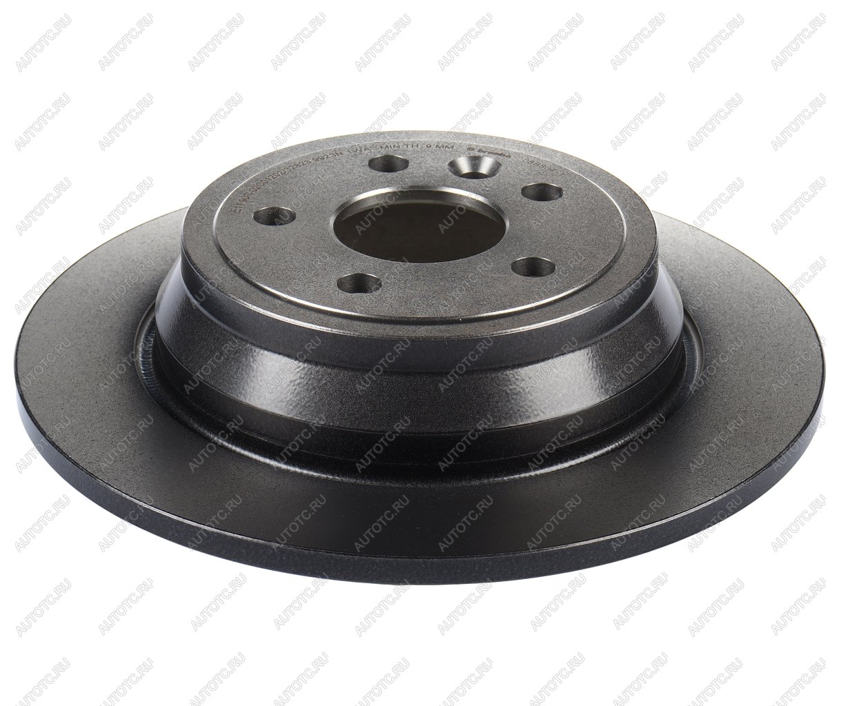 5 249 р. Диск тормозной LAND ROVER Freelander (07-) задний (1шт.) BREMBO BREMBO 08.b804.11  с доставкой в г. Кемерово