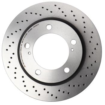 14 299 р. Диск тормозной TOYOTA Land Cruiser (J200) (08-15) LEXUS LX570 передний (1шт.) BREMBO BREMBO 09.a966.1x  с доставкой в г. Кемерово. Увеличить фотографию 3
