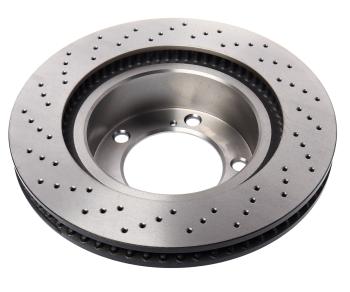 14 299 р. Диск тормозной TOYOTA Land Cruiser (J200) (08-15) LEXUS LX570 передний (1шт.) BREMBO BREMBO 09.a966.1x  с доставкой в г. Кемерово. Увеличить фотографию 2