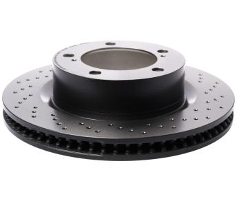 14 299 р. Диск тормозной TOYOTA Land Cruiser (J200) (08-15) LEXUS LX570 передний (1шт.) BREMBO BREMBO 09.a966.1x  с доставкой в г. Кемерово. Увеличить фотографию 1